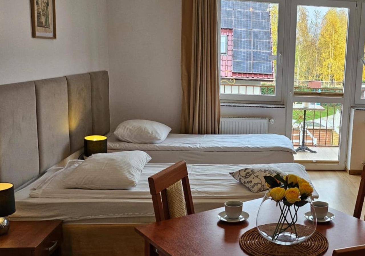 Letnia Willa Jacuzzi & Sauna Ujście-Darłowskie Eksteriør bilde